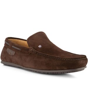 Dubarry Herren Bootsschuhe Velours - Braun