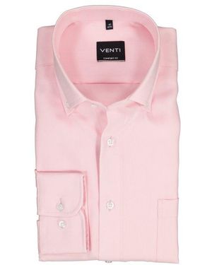 Venti Herren Hemd Baumwolle - Pink