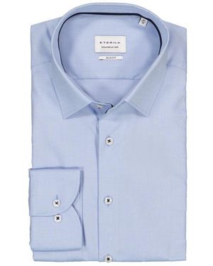 Eterna Herren Hemd - Blau