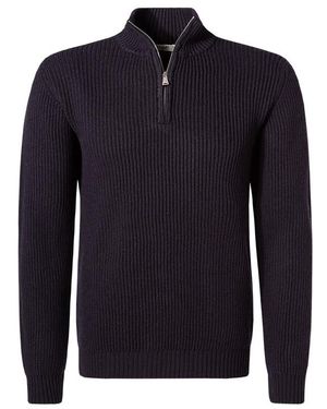 Crossley Herren Pullover Unifarben - Blau