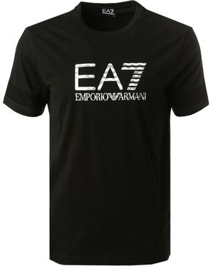 EA7 Herren T-Shirt - Schwarz