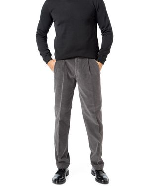 Hiltl Herren Hosen Classic Fit - Schwarz