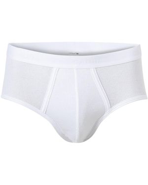 CALIDA Herren Slips Reine Baumwolle Unifarben - Schwarz