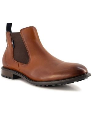 Bugatti Herren Schuhe Glattleder - Braun