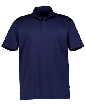 Van Laack Herren Polo-Shirt - Blau