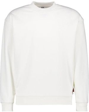 Joop! Herren Pullover Unifarben - Weiß