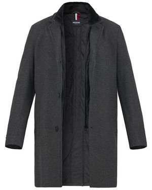 Hechter Paris Herren Mantel - Grau