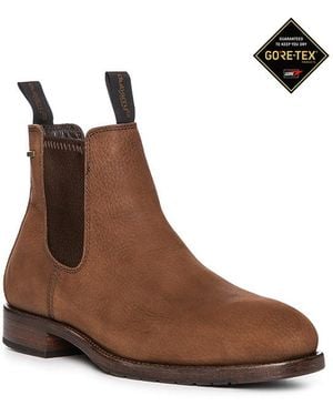 Dubarry Herren Chelsea Boots Veloursleder - Braun