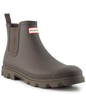 HUNTER Herren Chelsea Boots - Braun