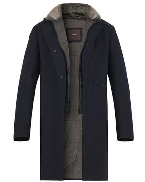Windsor. Herren Mantel - Blau