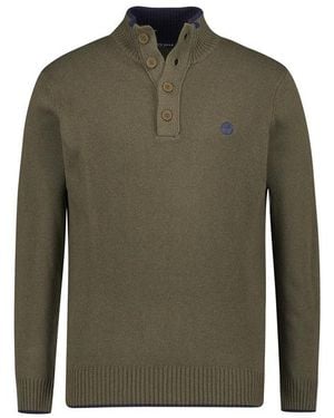 North Sails Herren Pullover Unifarben - Grün