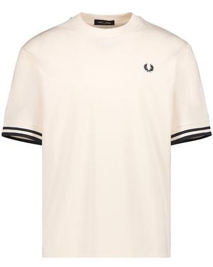 Fred Perry Herren T-Shirts - Natur