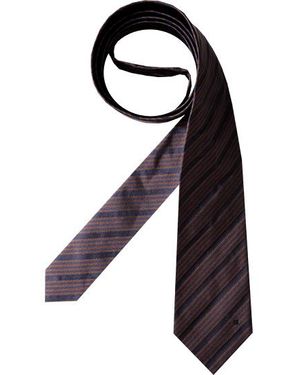 Givenchy Herren Krawatte College-Streifen - Schwarz