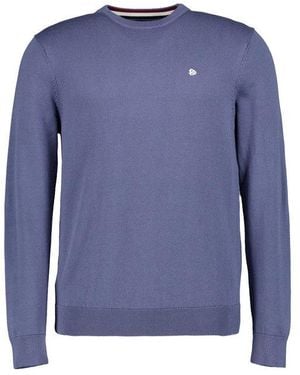 Superdry Herren Pullover Unifarben - Blau