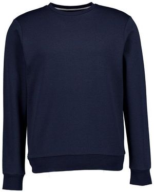 Hackett Herren Pullover Unifarben Classic Fit - Blau