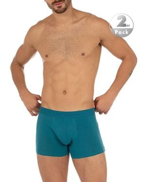 Bruno Banani Herren Unterwäsche Baumwolle & Mix Unifarben - Blau