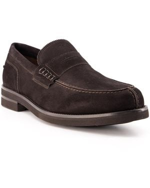 Lottusse Herren Loafer Veloursleder - Braun