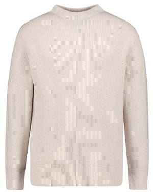 North Sails Herren Pullover Unifarben - Weiß