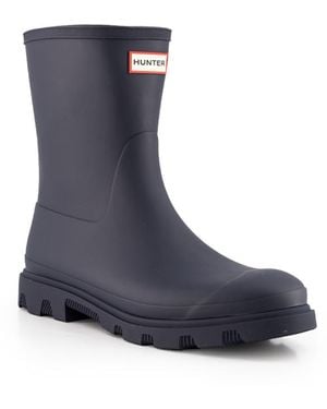 HUNTER Herren Schuhe Gummi - Blau