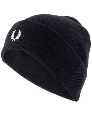 Fred Perry Herren Mützen/Caps/Hüte Baumwolle - Blau