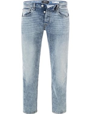 Replay Herren Jeans Straight Fit - Blau