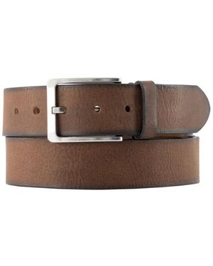 EUREX by BRAX Herren Gürtel Glattleder - Braun