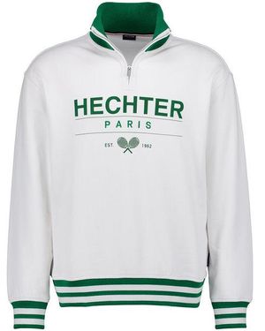 Hechter Paris Herren Troyer Unifarben - Grau