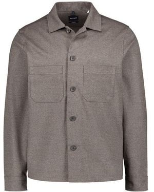 Olymp Herren Overshirt - Grau