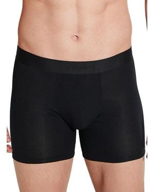 Zimmerli of Switzerland Herren Trunk Viskose/Modal Unifarben - Schwarz