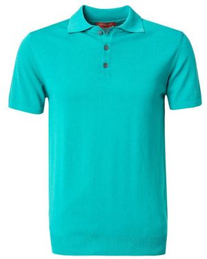 Daniele Fiesoli Herren Polo-Shirt - Blau