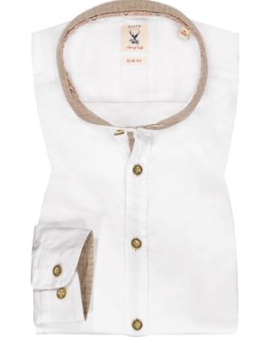 Pure Herren Hemd Slim Fit - Weiß