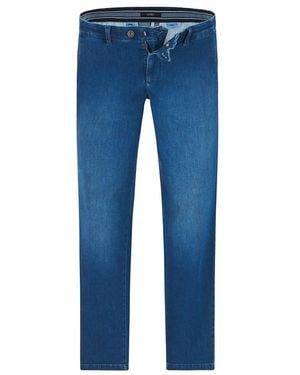 EUREX by BRAX Herren Jeans Chino Blau,Grau