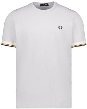 Fred Perry Herren T-Shirts - Weiß