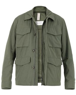 Baldessarini Herren Jacke Unifarben - Grün