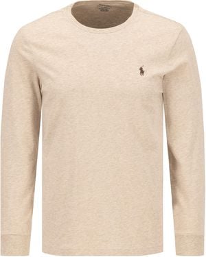 Polo Ralph Lauren Herren T-Shirts Slim Fit - Natur