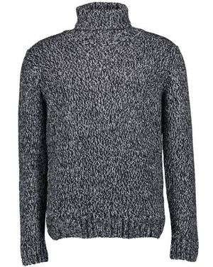 Baldessarini Herren Pullover Merinowolle Meliert - Grau