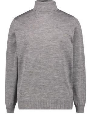Maerz Herren Pullover Unifarben - Grau