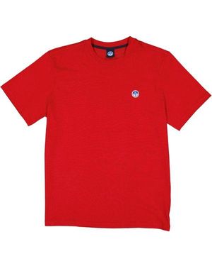 North Sails Herren T-Shirt - Rot
