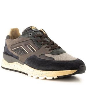 Floris Van Bommel Herren Schuhe Nubuk-/Veloursleder - Grau