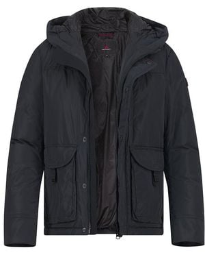 Peuterey Herren Jacken Mikrofaser Unifarben - Blau