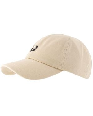Fred Perry Herren Cap Baumwolle - Natur