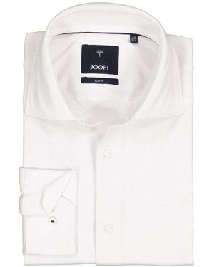 Joop! Herren Hemd Slim Fit - Weiß