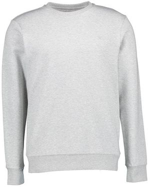 Hackett Herren Pullover Unifarben Classic Fit - Grau