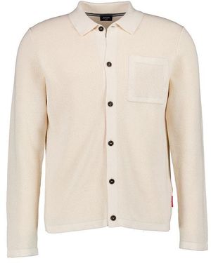 Joop! Herren Cardigan Unifarben - Natur