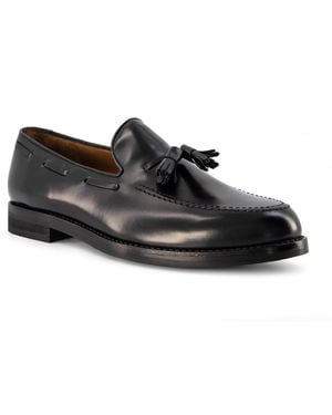 Lottusse Herren Loafer Glattleder - Schwarz