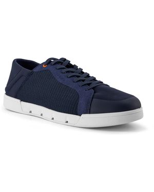 Swims Herren Sneaker Velours - Blau