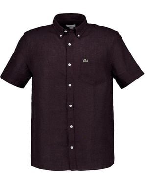Lacoste Herren Hemden - Schwarz
