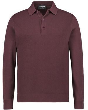 Strellson Herren Pullover Unifarben - Lila