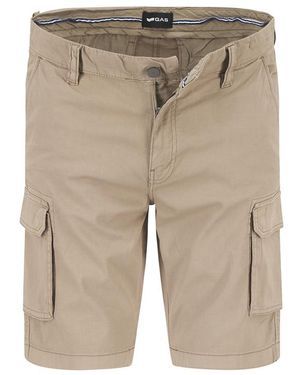 Gas Herren Hosen Slim Fit - Natur
