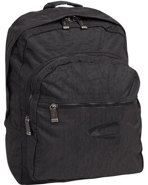 Camel Active Herren Rucksack Mikrofaser/Nylon - Schwarz